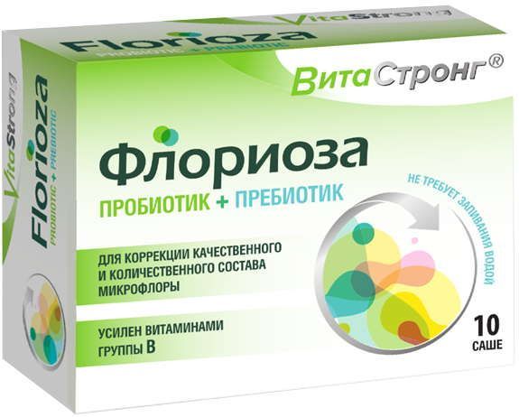 Витастронг флориоза порошок 1,7г 10 шт