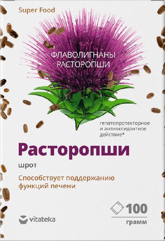 Витатека расторопши шрот 100г