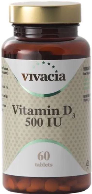 Вивация витамин д3 таблетки 500ме 60 шт