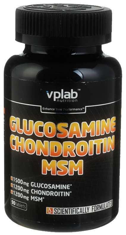 Вплаб глюкозамин хондроитин мсм таблетки 90 шт