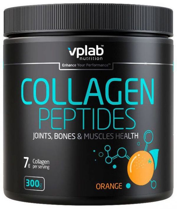 Вплаб коллаген пептиды порошок со вкусом апельсина 300г