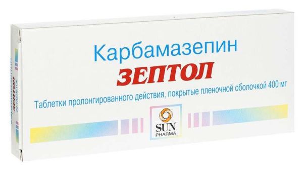 Зептол 400мг 30 шт таблетки пролонгированного действия покрытые пленочной оболочкой