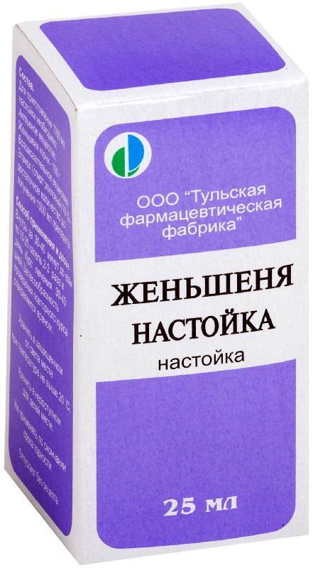 Женьшеня настойка 25мл