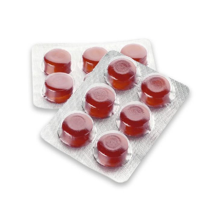 Звездочка-прополис таблетки для рассасывания имбирь,гранат 18 шт